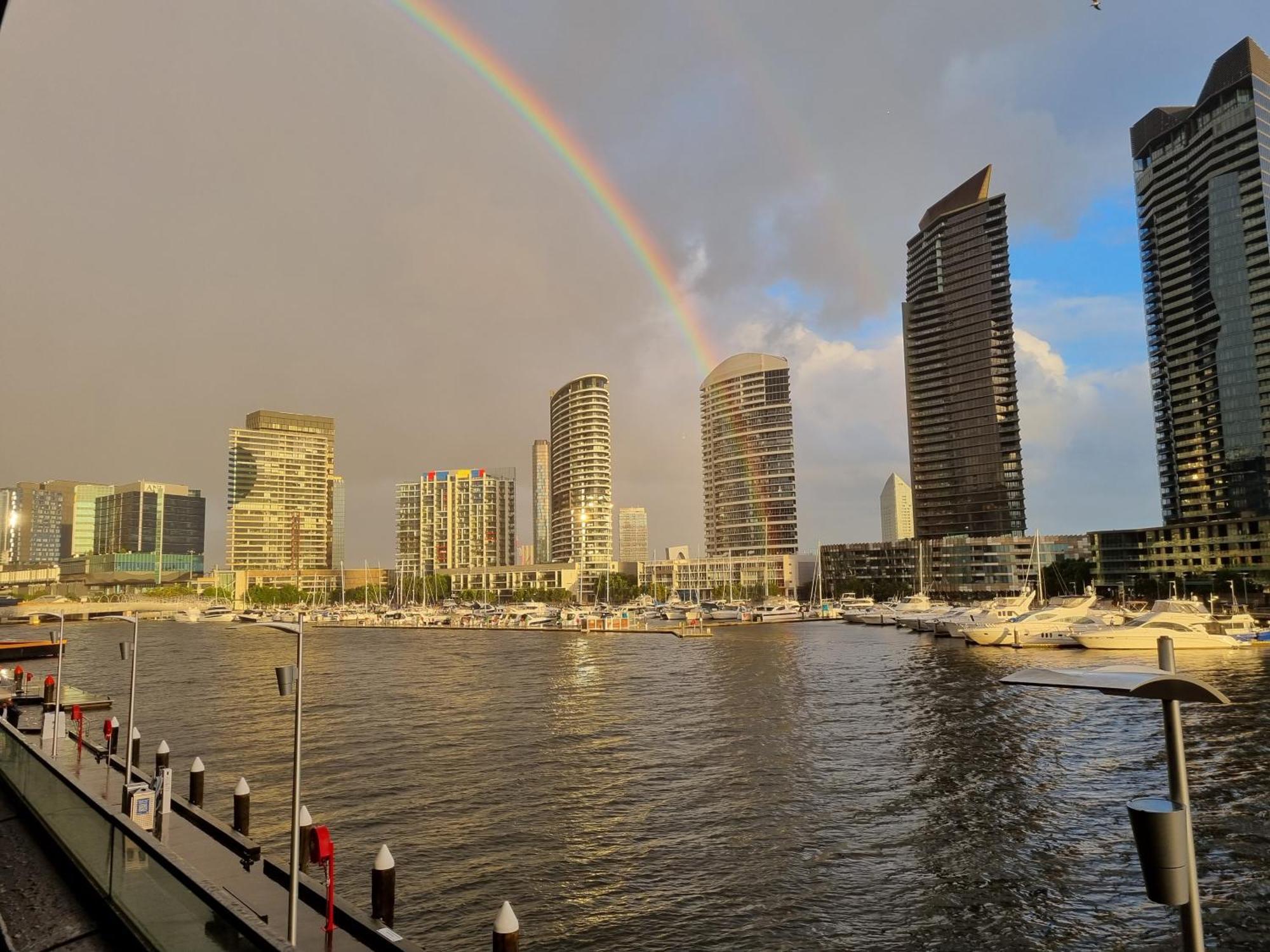 Melbourne Docklands Riverside Views Exterior foto
